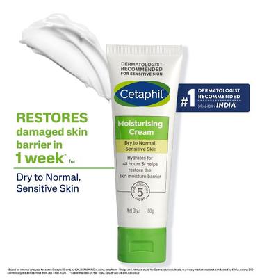 Cetaphil Moisturising Cream 80gm - Lotions & Creams
