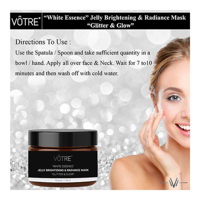 Votre Jelly Brightening & Radiance Mask - White Essence 50 gm - Face Creams
