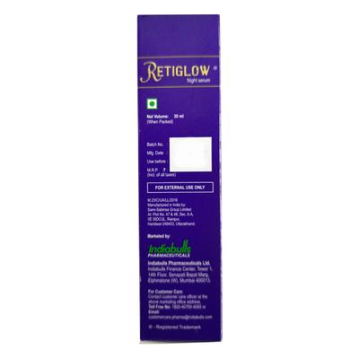 RETIGLOW NIGHT Serum 30ml - Dry Skin-Emo