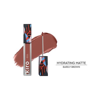 KIRO Non-Stop Airy Matte Liquid Lipstick - Barely Brown 5 ml - Liquid Lipsticks