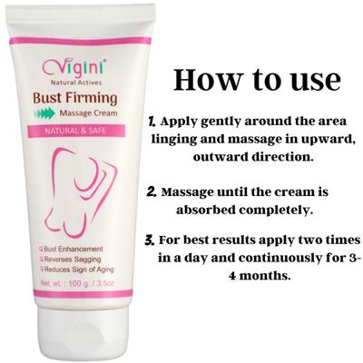 Vigini V-Tightening Gel 100ml + Bust Firming Massage Cream 100 ml - Intimate Care