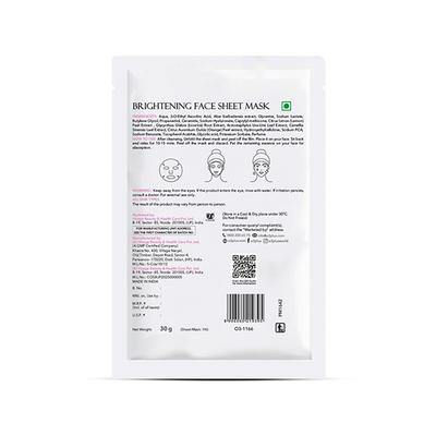 O3+ Facialist Brightening Face Sheet Mask with Glycolic 30ml - Face Mask