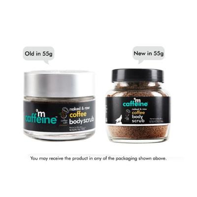 mCaffeine Exfoliating Coffee Body Scrub for Tan Removal & Soft Smooth Skin 55 gm - Scrubs & Exfoliants
