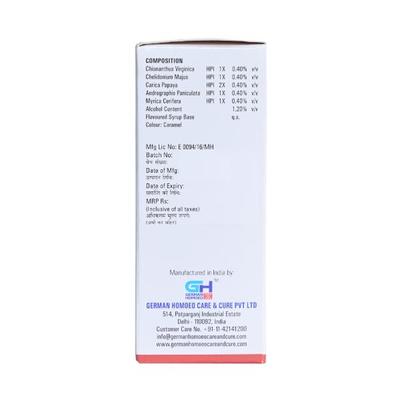 German's Hepar Care and Cure Liver Tonic 125 ml - Speciality Medicine