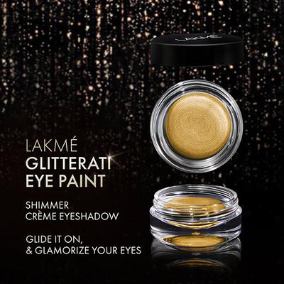 Lakme Absolute Explore Eye Paint Glittering Gold Dust 3 gm - Eyeshadow, Bases & Primers