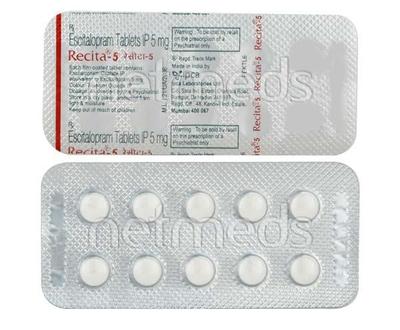 Recita 5mg Tablet 10'S - Depression-Ant