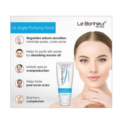 Le Bonheur Le Argile Purifying Mask 50 ml - Masks & Peels