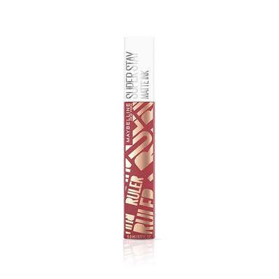 Maybelline New York Superstay Matte Ink Lip Color Ruler - 80 5ml - Liquid Lipsticks
