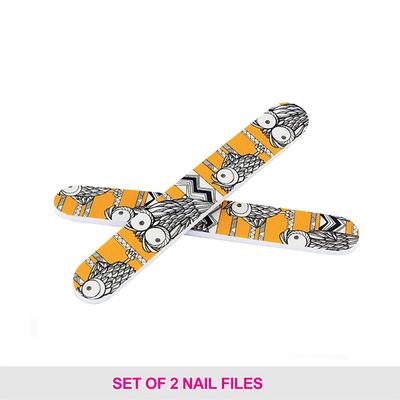 Vega Mini Nail File, Multicolor 2's - Nail Care