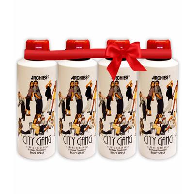 Archies City Gang Body Spray - Pack of 4 x 175 ml - Women Perfumes (Edt/Edp)