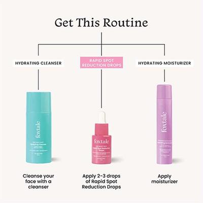 Foxtale Rapid Spot Reduction Drops for Hyperpigmentation and Dark Spot Removal 30 ml - Face Creams
