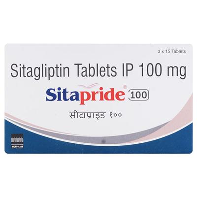 SITAPRIDE 100 Tablet 15's - Diabetes-Ant