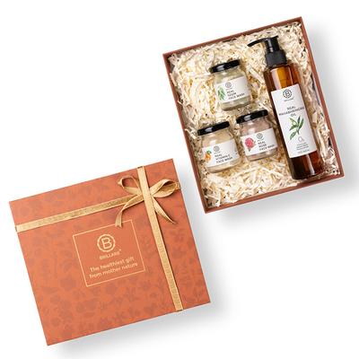 Brillare Nature's Basket Luxe Gift Box 1's - Face Washes