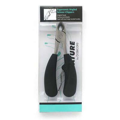 Basicare SIGNATURE ERGONOMIC ANGEL TOE NAIL CLIPPER WITH POUCH 1's - Manicure & Pedicure Kits