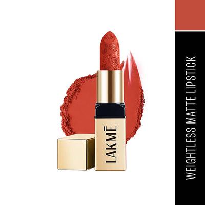 Lakme Rouge Bloom Powder Matte Bullet Peach Petal 205 4 gm - Lipsticks