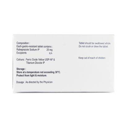 RABEKIND 20mg Tablet 15's - Ulcer/Reflux/Flatulence-Aaa