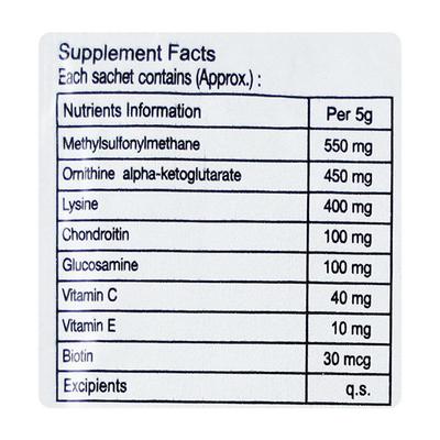LIGAREX Sugar Free Lemon Flavour Sachet 5gm - Supplements-Sup