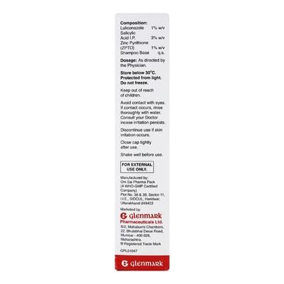 LULICAN Antidandruff Shampoo 100ml - Fungal Infections-Taa