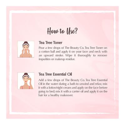 The Beauty Co. Tea Tree Collection Kit - Face Wash & Cleansers