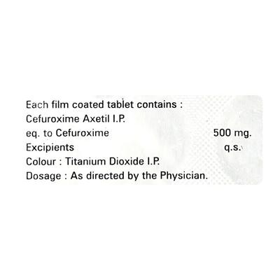 Jospar 500mg Tablet 10'S - Bacterial Infections-Cep