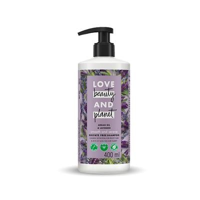 Love Beauty And Planet Argan Oil and Lavender Sulfate Free Smooth and Serene Shampoo 400 ml - Shampoos