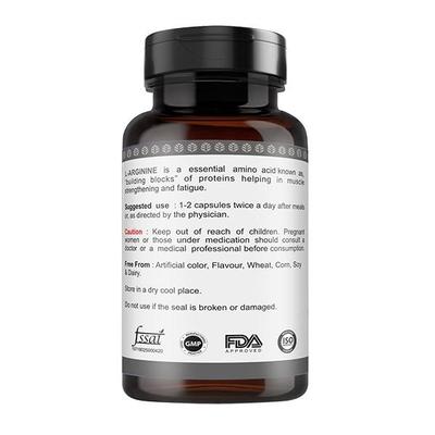 Vitawin L-Arginine Capsules 60's - Amino Acids