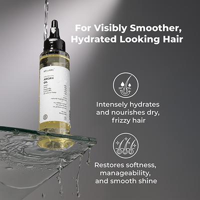 Brillare Argan Oil For Dry, Frizzy Hair 100 ml - Hair Oils