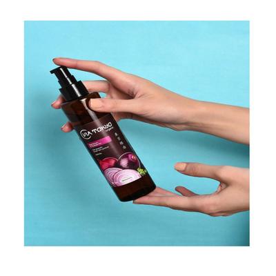 VIA TOKYO ORGANIC Red Onion & Tubaki Hair Oil, Hair Growth & Hair Fall Control, No Sulphates, No Paraben 200 ml - Hair Oils