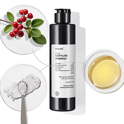 Brillare Lactylate Shampoo for itchy, flacky & dandruff prone Scalp 200 ml - Shampoos