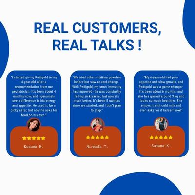 PediaGold Zero Added Sucrose Complete Nutrition Powder for Children - Mango Flavour 400 g - Protein Drink