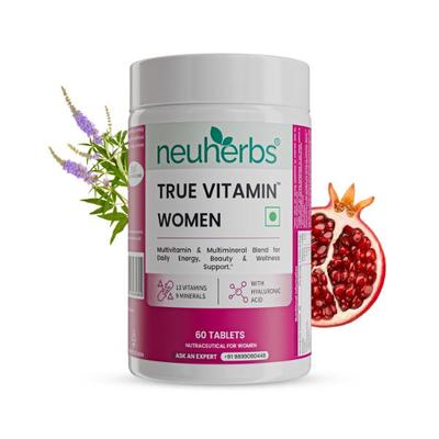 Neuherbs True Vitamin Women Tablets 60's - Multi-Vitamins