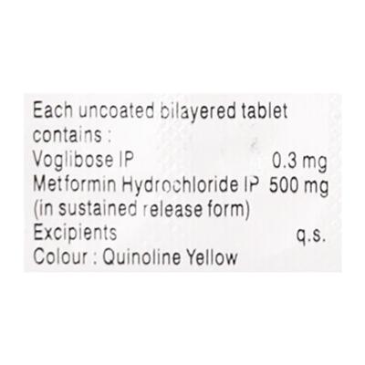 Vobit M 0.3mg Tablet 15'S - Diabetes-Ant