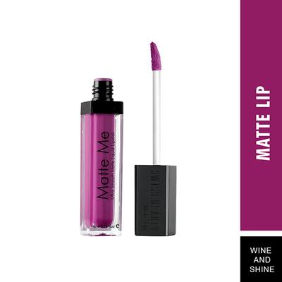 Swiss Beauty Ultra Smooth Matte Liquid Lipstick - (Wine & Shine) 6 ml - Liquid Lipsticks