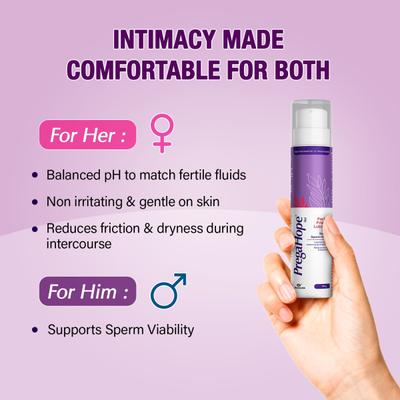 PregaHope Fertility Friendly Lubricant Gel 50 g - Intimate Cream/Gel