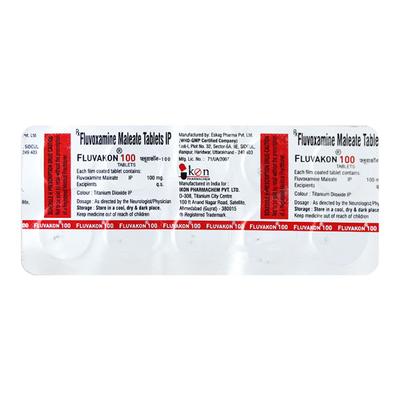 FLUVAKON 100 Tablet 10's - Depression-Ant