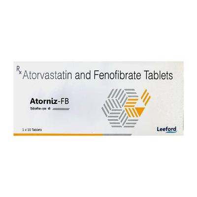 ATORNIZ FB Tablet 10's - High Cholesterol-Dys
