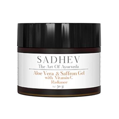 Sadhev Aloe Vera & Saffron Gel with Vitamin C 50 g - Face Moisturizers