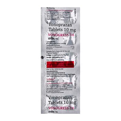 VONOGRESS 10 Tablet 10's - General-P