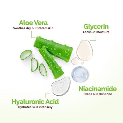 Mamaearth Aloe Refresh Hydrating Light Gel Moisturizer with Aloe Vera & HA 200 gm - Face Moisturizers