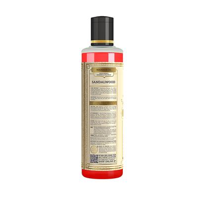 KHADI NATURAL SANDALWOOD MASSAGE OIL PARABEN MINERAL OIL FREE 210 ml - Massage Oils