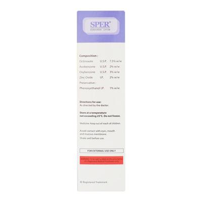 Sper Sunscreen Lotion 50ml - Sunscreen Preparations-Emo