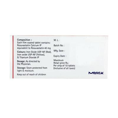 Lipigo 40mg Tablet 10'S - High Cholesterol-Dys