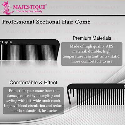 Majestique Comb Dry Hair 1's - Hair Combs