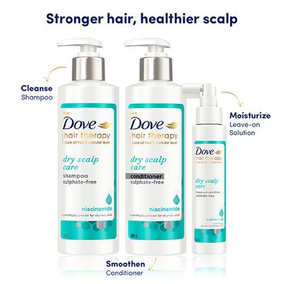 Dove Hair Therapy Dry Scalp Care Moisturizing Leave-On Solution 100 ml - Conditioners