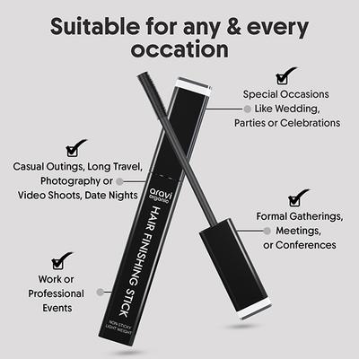 Aravi Organic Frizzy Flyaway Baby Hair Fixer Hair Finishing Stick 15 ml - Hair Gels & Waxes