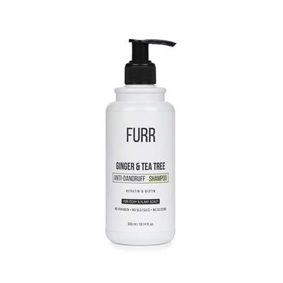 Furr Ginger & Tea Tree Anti Dandruff ShampooBlocks DHT & Reduces Hair Fall 300 ml - Shampoos