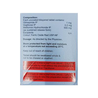 ENDOGLIM TRIO 1.2 Tablet 15's - Diabetes-Ant