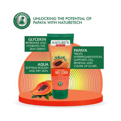 Nature's Essence Face Scrub - Flawless Papaya 65 ml - Face Scrubs