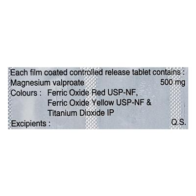 Magprol CR 500mg Tablet 10'S - Epilepsy/Convulsion-Ant