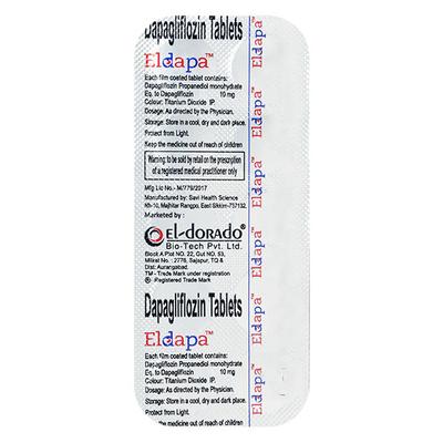 ELDAPA Tablet 10's - Diabetes-Ant